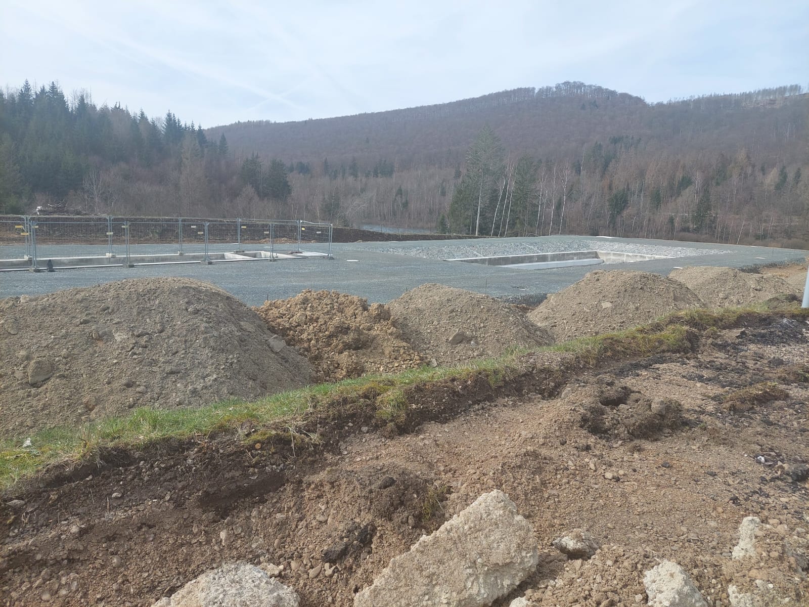 2023 Umleitung, Baustelle