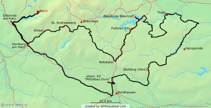 Streckenverlauf Streckenverlauf